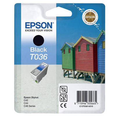 Epson T036-C13T03614020 Siyah Orjinal Kartuş