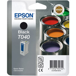 EPSON - Epson T040-C13T04014020 Siyah Orjinal Kartuş