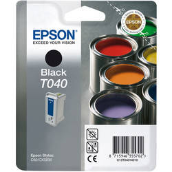Epson T040-C13T04014020 Siyah Orjinal Kartuş