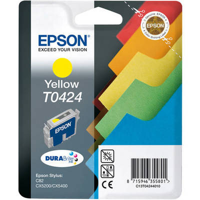 Epson T0424-C13T04244020 Sarı Orjinal Kartuş