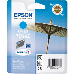 EPSON - Epson T0442-C13T04424020 Mavi Orjinal Kartuş