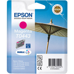 Epson T0443-C13T04434020 Magenta Original Cartridge - EPSON