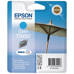 Epson T0452-C13T04524020 Cyan Original Cartridge - EPSON