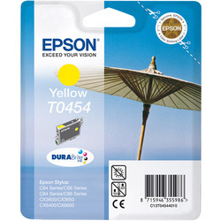 EPSON - Epson T0454-C13T04544020 Sarı Orjinal Kartuş