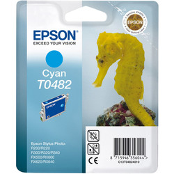 EPSON - Epson T0482-C13T04824020 Mavi Orjinal Kartuş