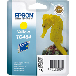 EPSON - Epson T0484-C13T04844020 Sarı Orjinal Kartuş