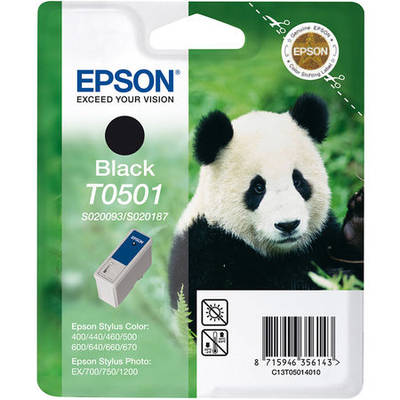 Epson T0501-C13T05014020 Siyah Orjinal Kartuş