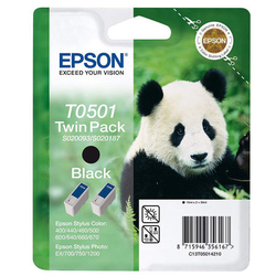 Epson T0501-C13T05014220 Black Original Cartridge 2Li Paketi - EPSON