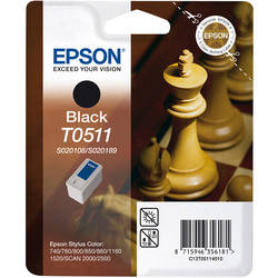 Epson T0511-C13T05114020 Siyah Orjinal Kartuş