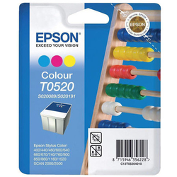 EPSON - Epson T0520-C13T05204020 Renkli Orjinal Kartuş
