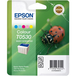 EPSON - Epson T0530-C13T05304020 Renkli Orjinal Kartuş