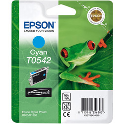 EPSON - Epson T0542-C13T05424020 Mavi Orjinal Kartuş