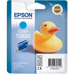 EPSON - Epson T0552-C13T05524020 Mavi Orjinal Kartuş