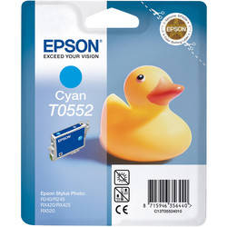 Epson T0552-C13T05524020 Mavi Orjinal Kartuş