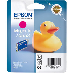 EPSON - Epson T0553-C13T05534020 Kırmızı Orjinal Kartuş