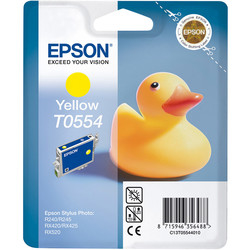 EPSON - Epson T0554-C13T05544020 Sarı Orjinal Kartuş