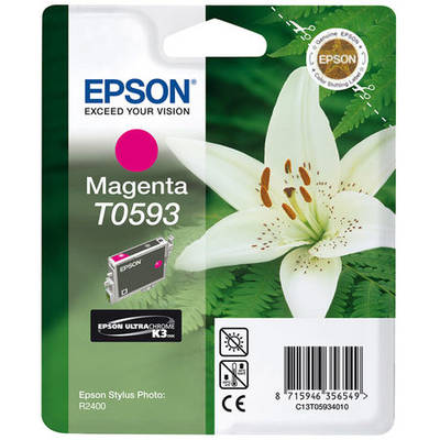 Epson T0593-C13T05934020 Kırmızı Orjinal Kartuş