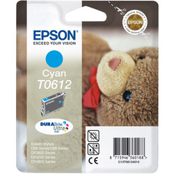 Epson T0612-C13T06124020 Cyan Original Cartridge - EPSON