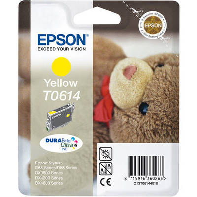 Epson T0614-C13T06144020 Sarı Orjinal Kartuş