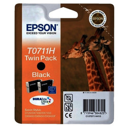 EPSON - Epson T0711H-C13T07114H20 Siyah Orjinal Kartuş