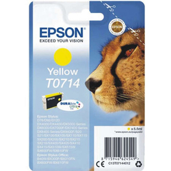 EPSON - Epson T0714-C13T07144021 Sarı Orjinal Kartuş