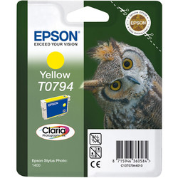 EPSON - Epson T0794-C13T07944020 Sarı Orjinal Kartuş