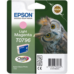 EPSON - Epson T0796-C13T07964020 Açık Kırmızı Orjinal Kartuş
