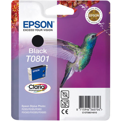 Epson T0801-C13T08014020 Black Original Cartridge - EPSON