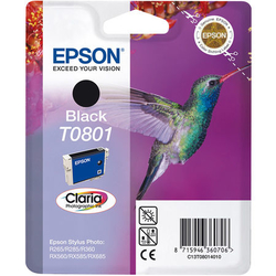 EPSON - Epson T0801-C13T08014020 Siyah Orjinal Kartuş
