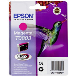 Epson T0803-C13T08034020 Magenta Original Cartridge - EPSON