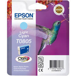 Epson T0805-C13T08054020 Açık Mavi Orjinal Kartuş