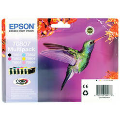 Epson T0807-C13T08074021 Orjinal Kartuş Avantaj Paketi