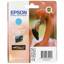 Epson T0872-C13T08724020 Cyan Original Cartridge - EPSON