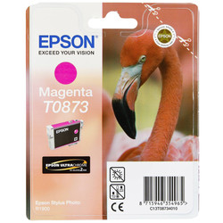 EPSON - Epson T0873-C13T08734020 Kırmızı Orjinal Kartuş