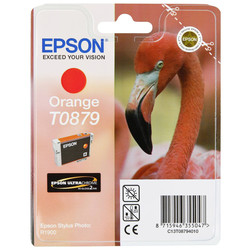 EPSON - Epson T0879-C13T08794020 Turuncu Orjinal Kartuş