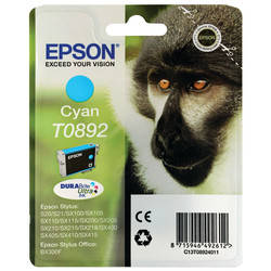 Epson T0892-C13T08924020 Cyan Original Cartridge - 1