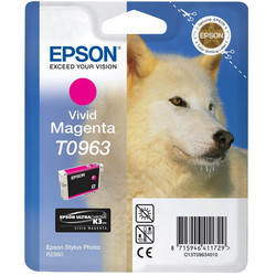 EPSON - Epson T0963-C13T09634020 Kırmızı Orjinal Kartuş