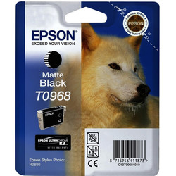 Epson T0968-C13T09684020 Mat Black Original Cartridge - EPSON
