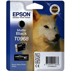 EPSON - Epson T0968-C13T09684020 Mat Siyah Orjinal Kartuş