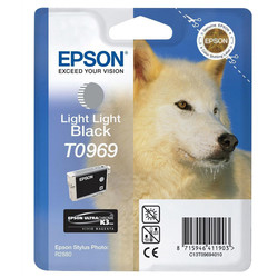EPSON - Epson T0969-C13T09694020 Açık Açık Siyah Orjinal Kartuş