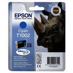 Epson T1002-C13T10024020 Cyan Original Cartridge - 1