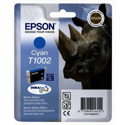 EPSON - Epson T1002-C13T10024020 Mavi Orjinal Kartuş