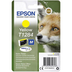 Epson T1284-C13T12844020 Sarı Orjinal Kartuş