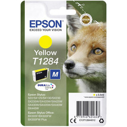 Epson T1284-C13T12844020 Yellow Original Cartridge - EPSON