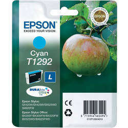 Epson T1292-C13T12924010 Cyan Original Cartridge - 1