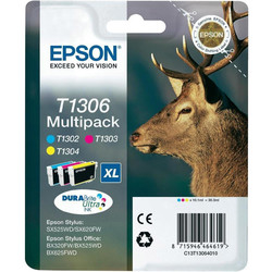Epson T1306-C13T13064020 Original Cartridge Color Paketi - EPSON
