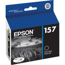 EPSON - Epson T1571-C13T15714010 Foto Siyah Orjinal Kartuş
