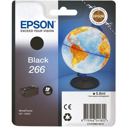 EPSON - Epson T266-C13T26614010 Siyah Orjinal Kartuş