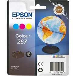 EPSON - Epson T267-C13T26704010 Renkli Orjinal Kartuş