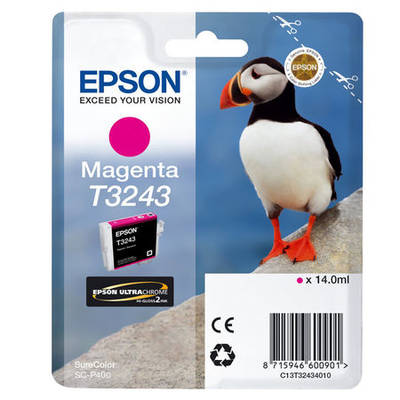 Epson T3243-C13T32434010 Magenta Original Cartridge - 1